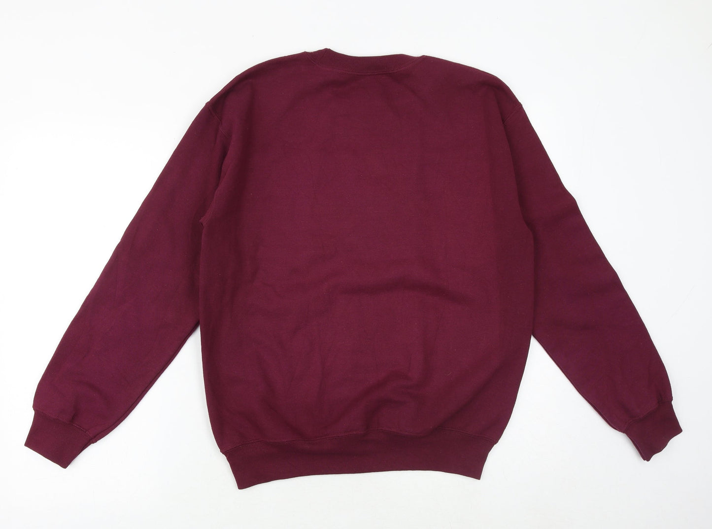 Gildan Mens Red Cotton Pullover Sweatshirt Size S - Bob Marley