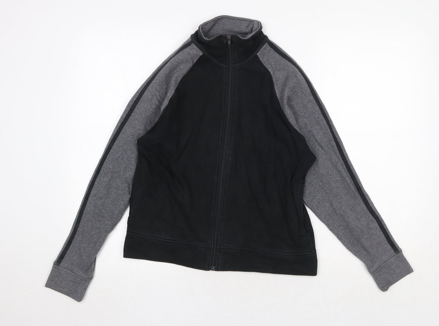 Marks and Spencer Womens Black Jacket Size 12 Zip