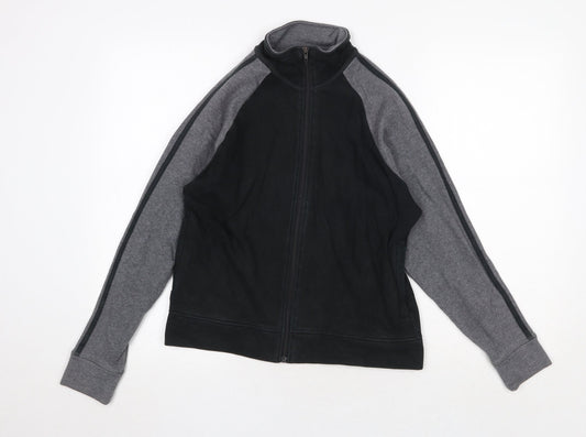 Marks and Spencer Womens Black Jacket Size 12 Zip