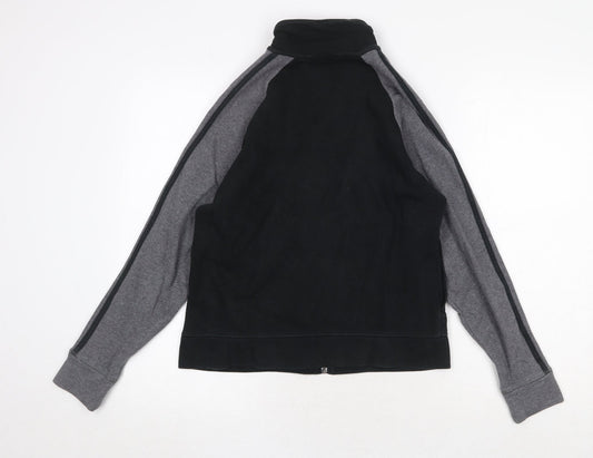 Marks and Spencer Womens Black Jacket Size 12 Zip