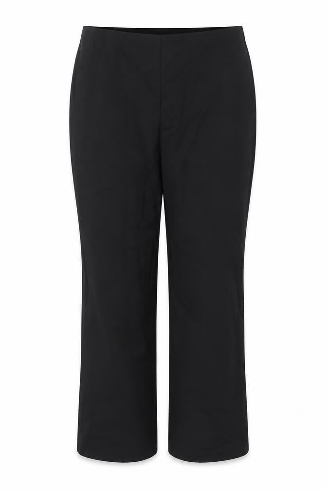 Marks and Spencer Womens Black Polyester Trousers Size 10 Regular Zip