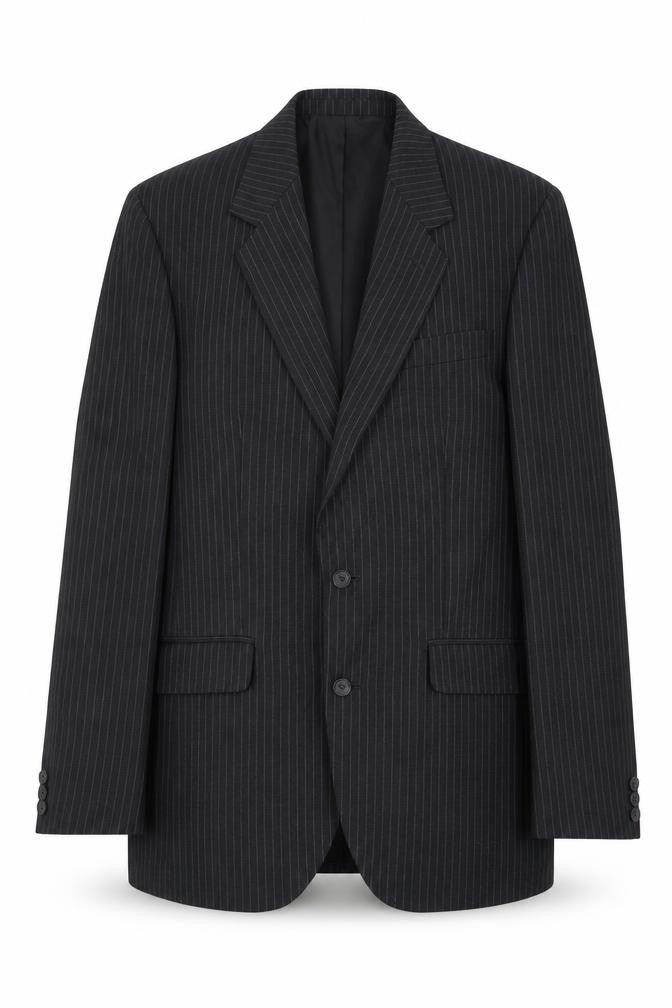 Mens 38 Chest Regular Dunn & Co Grey Two-Button