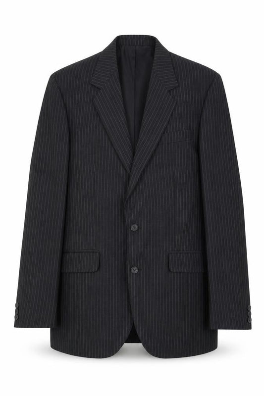 Mens 38 Chest Regular Dunn & Co Grey Two-Button