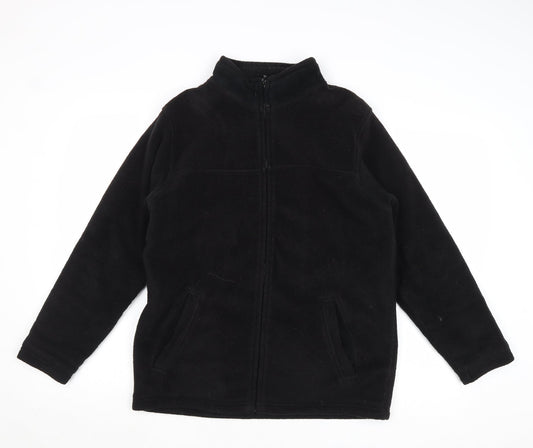 EWM Womens Black Jacket Size S Zip