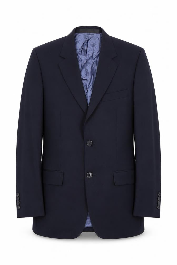 Marks and Spencer Mens Blue Wool Jacket Suit Jacket Size 36 Regular