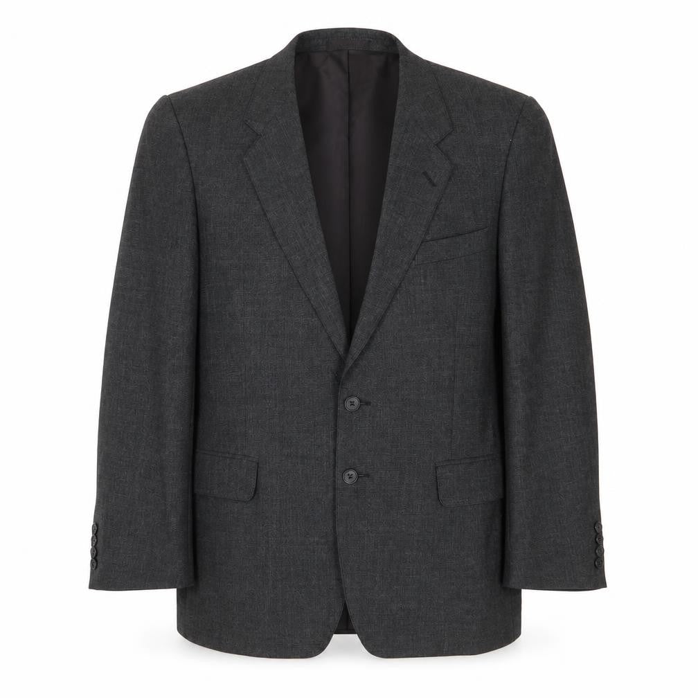 St Michael Mens Grey Polyester Jacket Suit Jacket Size 40 Regular