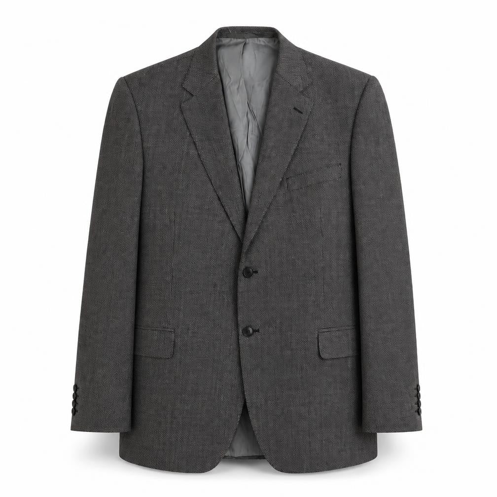 Marks and Spencer Mens Grey Wool Jacket Suit Jacket Size L Regular