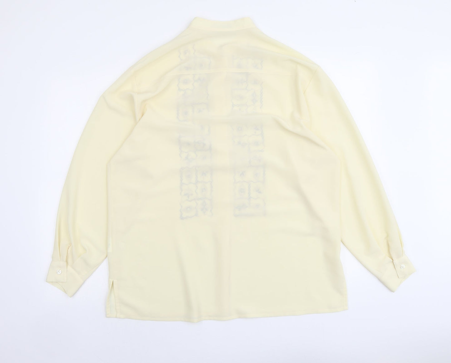 Womens UK Size 16 Windsmor Ivory Polyester Button-Up