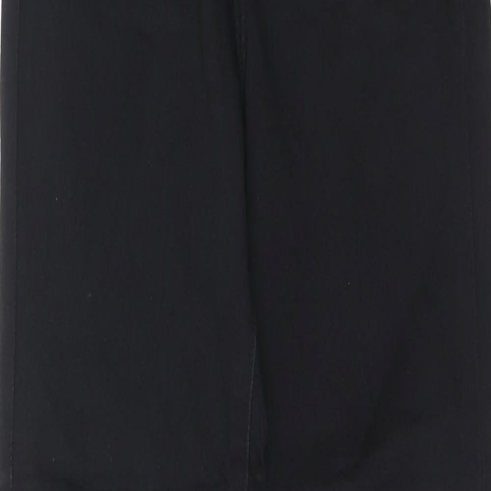 H&M Womens Black Cotton Skinny Jeans Size 25 in L30 in Regular Zip