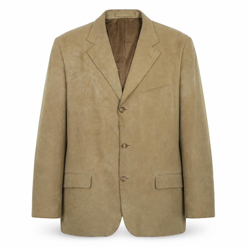 Marks and Spencer Mens Beige Polyester Jacket Blazer Size M Regular