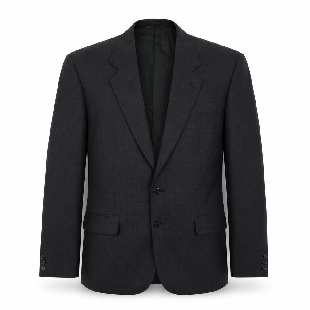 James Barry Mens Grey Polyester Jacket Suit Jacket Size 44 Regular