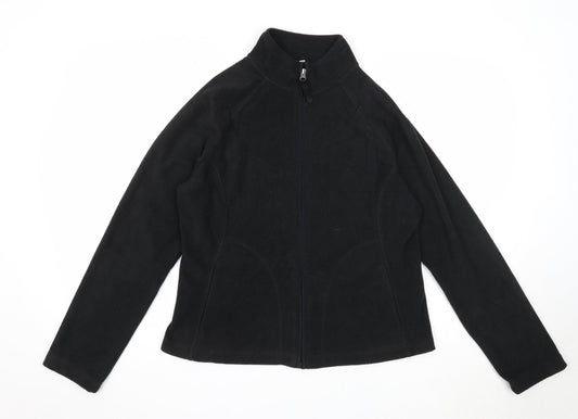 Merona Womens Black Jacket Size M Zip