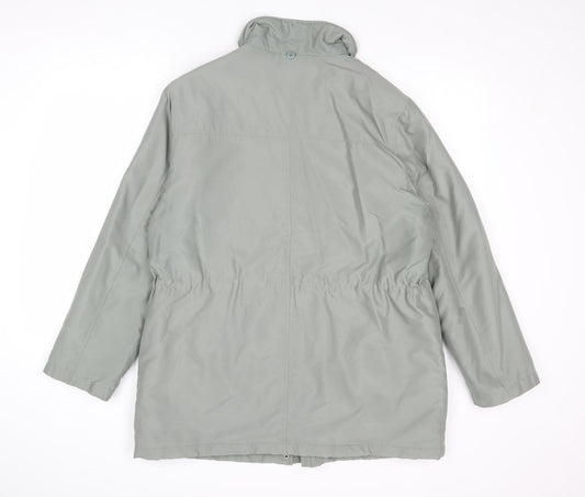 EWM Womens Grey Jacket Size 16 Zip