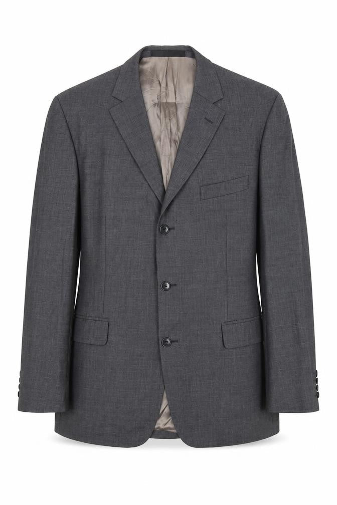 Marks and Spencer Mens Grey Wool Jacket Suit Jacket Size 42 Regular
