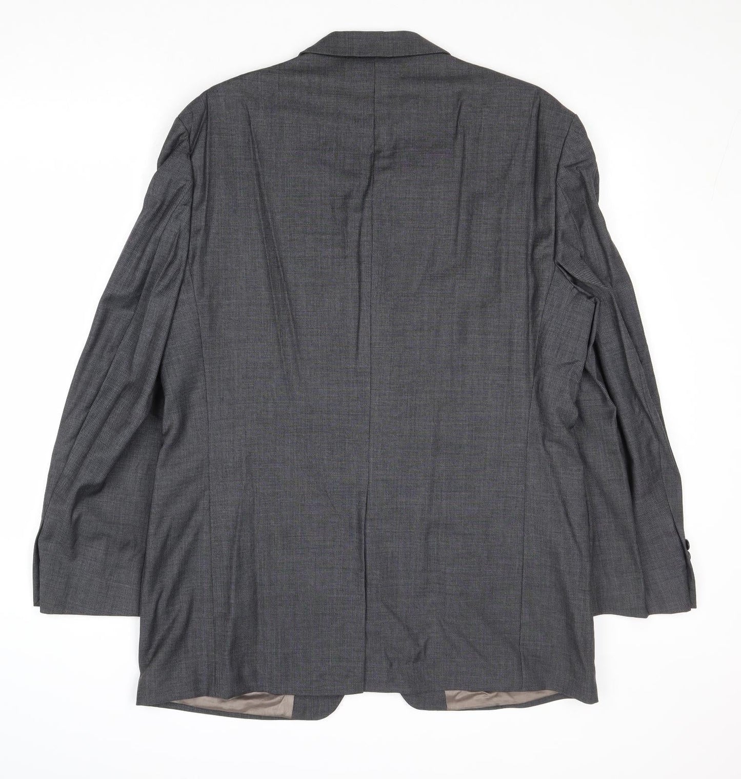 Marks and Spencer Mens Grey Wool Jacket Suit Jacket Size 42 Regular