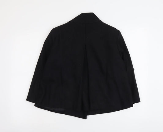 New Look Womens Black Jacket Size 10 Button