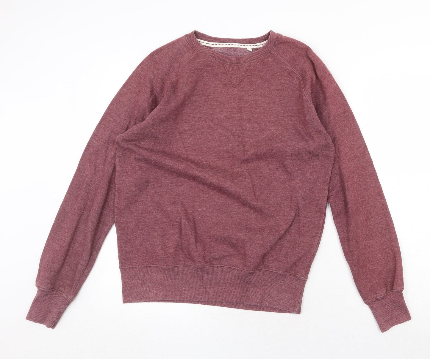 Fluid Mens Red Cotton Pullover Sweatshirt Size XS