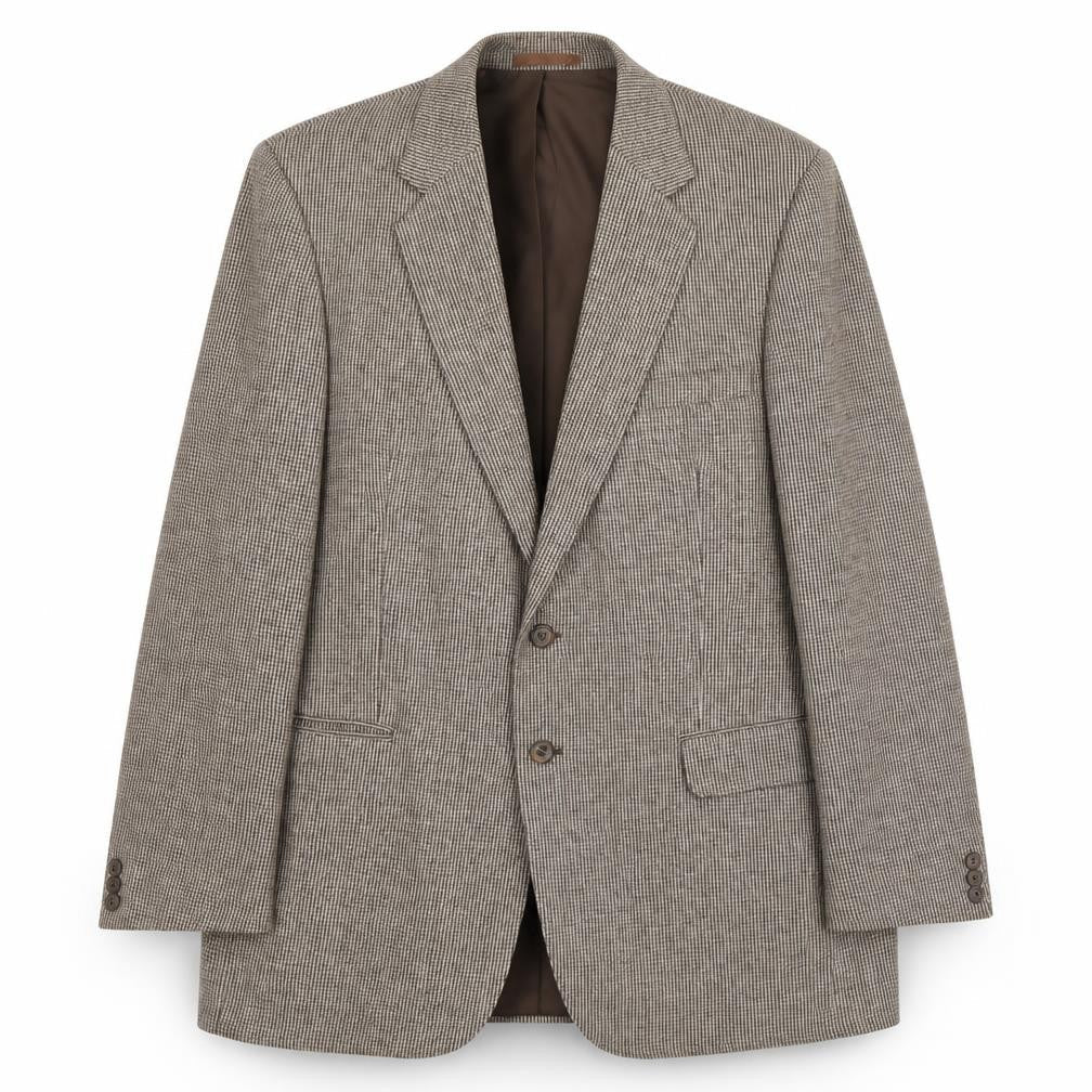 Marks and Spencer Mens Beige Wool Jacket Suit Jacket Size 42 Regular
