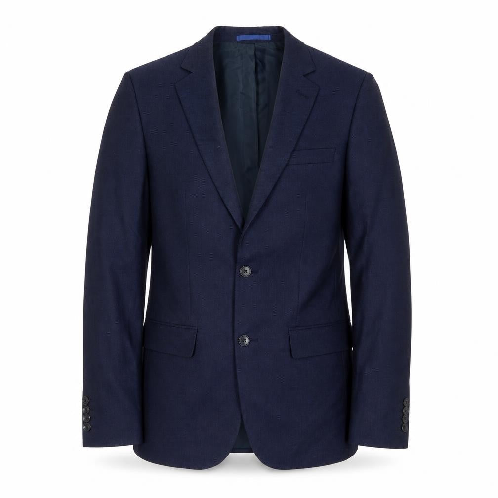 Marks and Spencer Mens Blue Polyester Jacket Suit Jacket Size 36 Regular