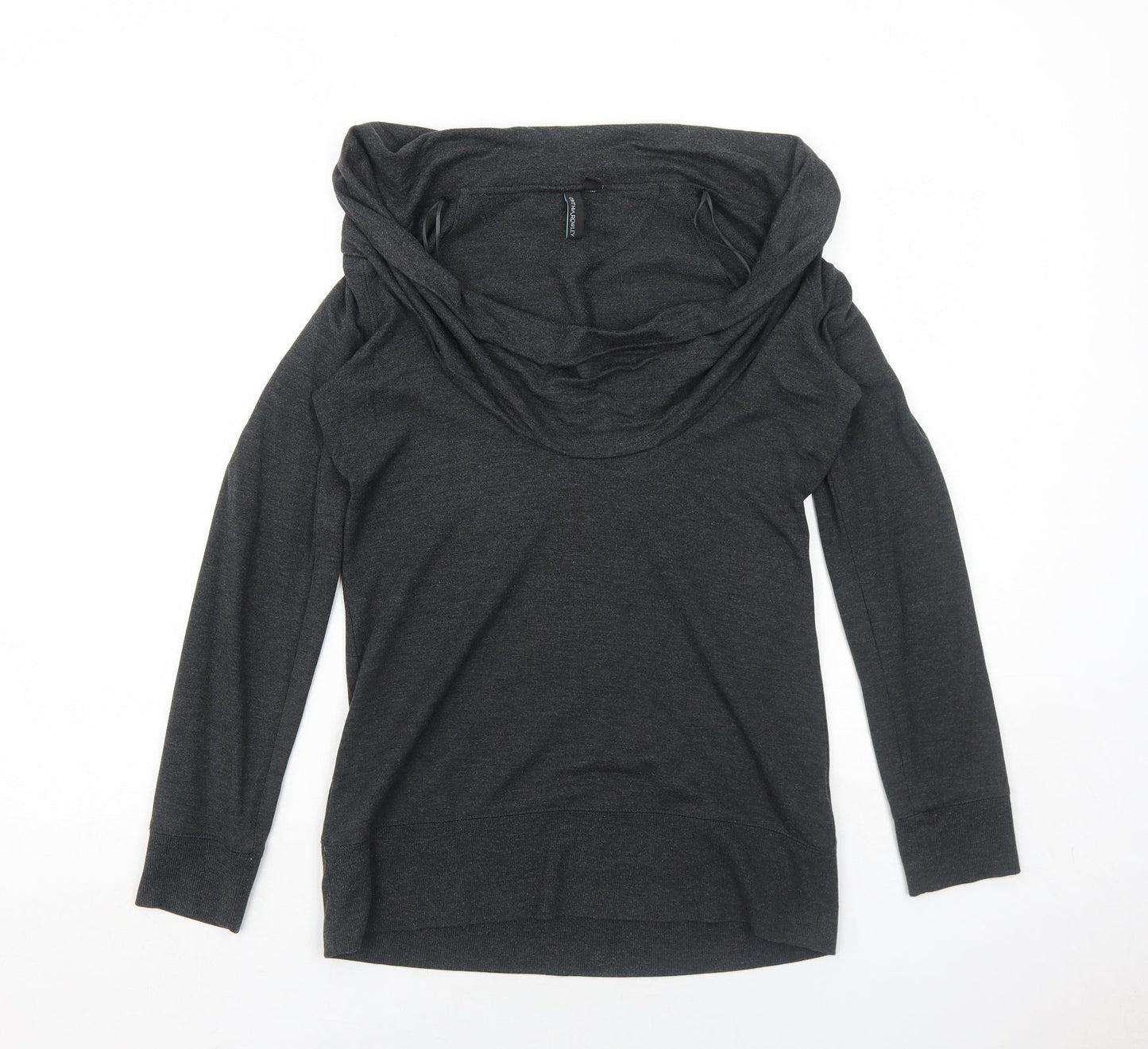 Cynthia Rowley Womens Grey Modal Pullover Sweatshirt Size 10 Pullover