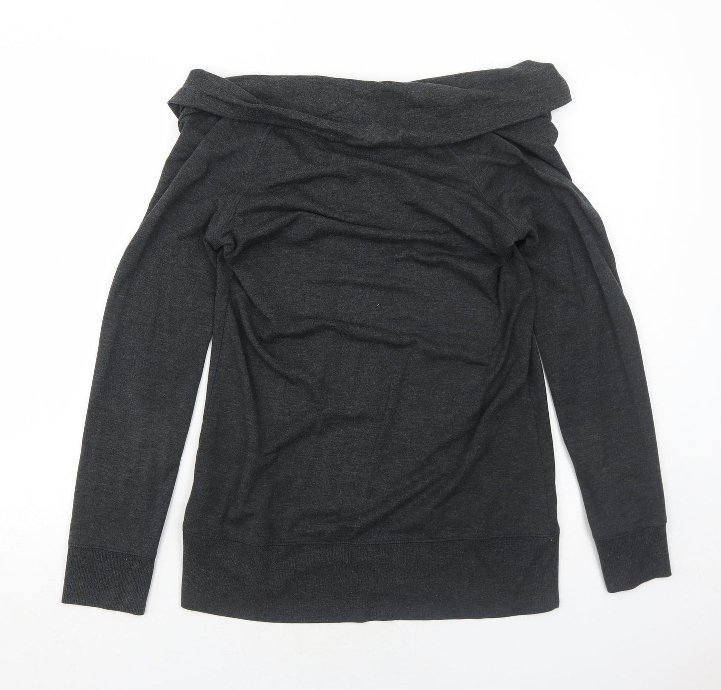 Cynthia Rowley Womens Grey Modal Pullover Sweatshirt Size 10 Pullover