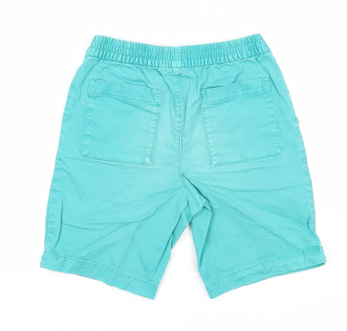 Gap Boys Blue Cotton Chino Shorts Size XL Regular Drawstring