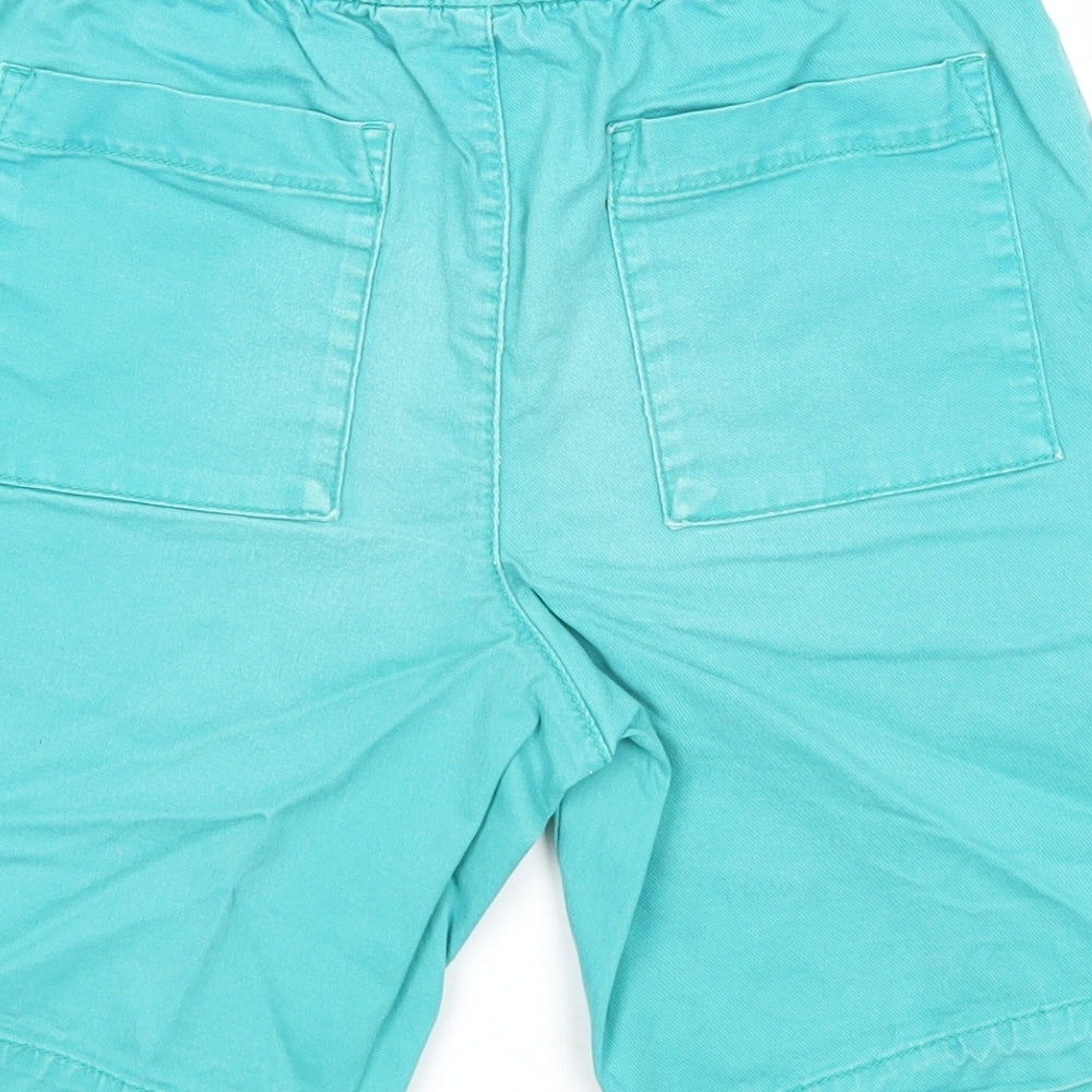 Gap Boys Blue Cotton Chino Shorts Size XL Regular Drawstring