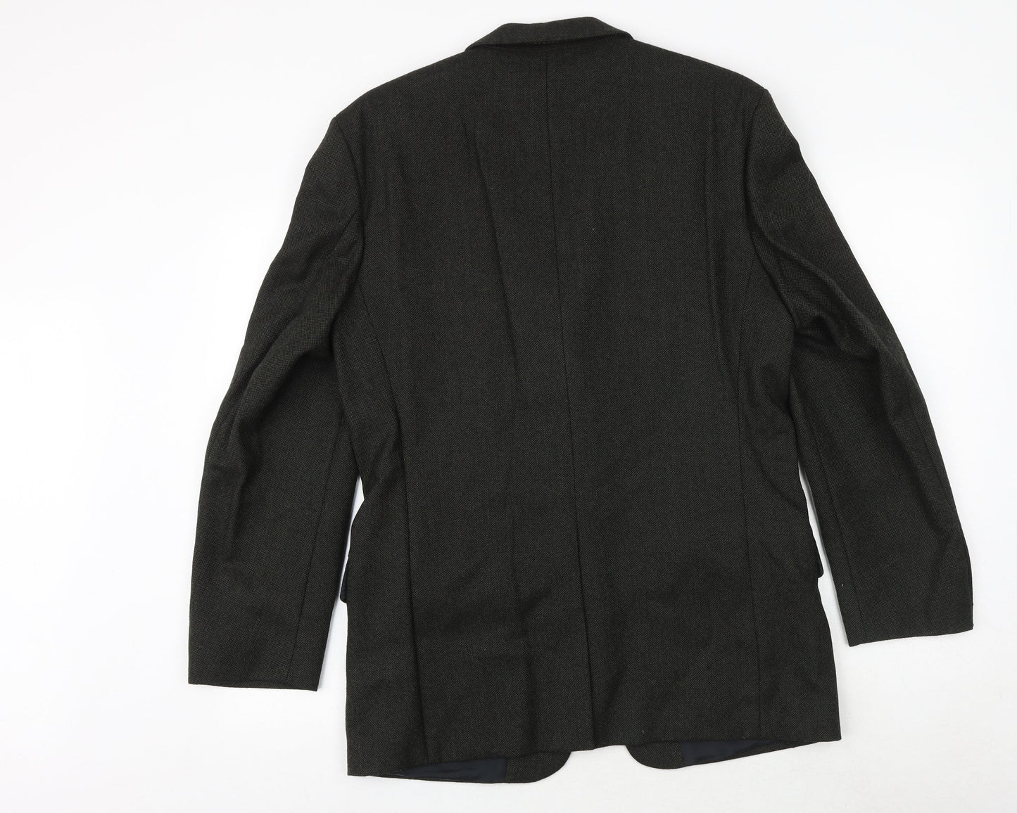 Canada Mens Grey Wool Jacket Suit Jacket Size 38 Regular
