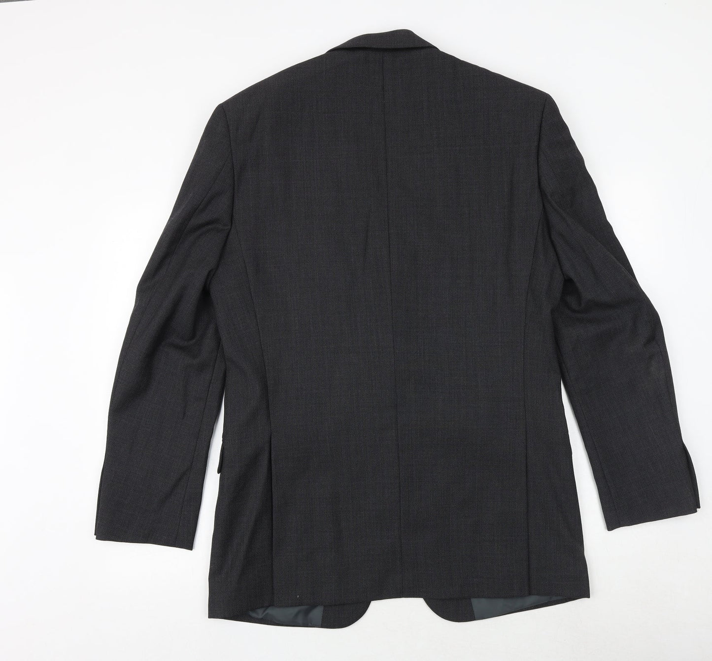 Marks and Spencer Mens Grey Wool Jacket Suit Jacket Size 40 Regular