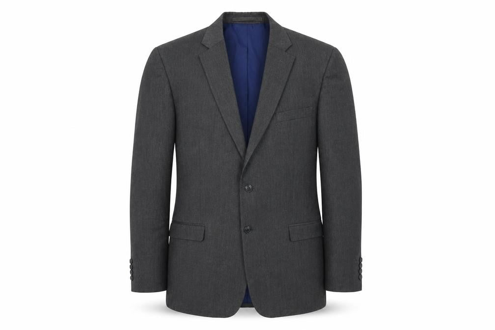 Marks and Spencer Mens Grey Polyester Jacket Suit Jacket Size 44 Regular