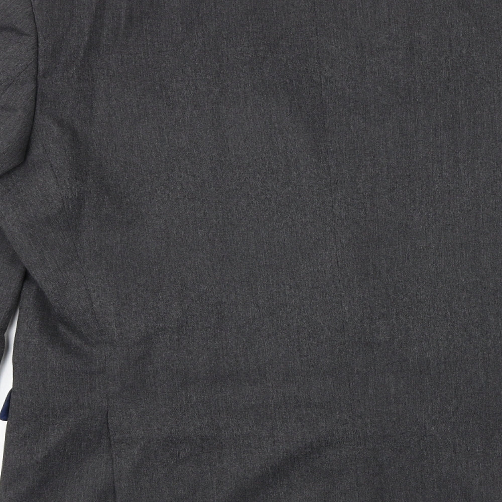 Marks and Spencer Mens Grey Polyester Jacket Suit Jacket Size 44 Regular