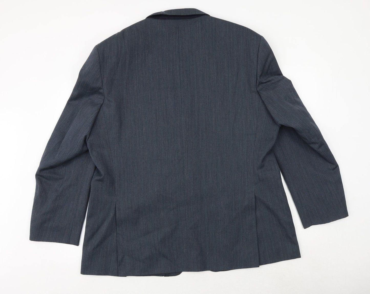 Debenhams Mens Blue Polyester Jacket Suit Jacket Size 48 Regular