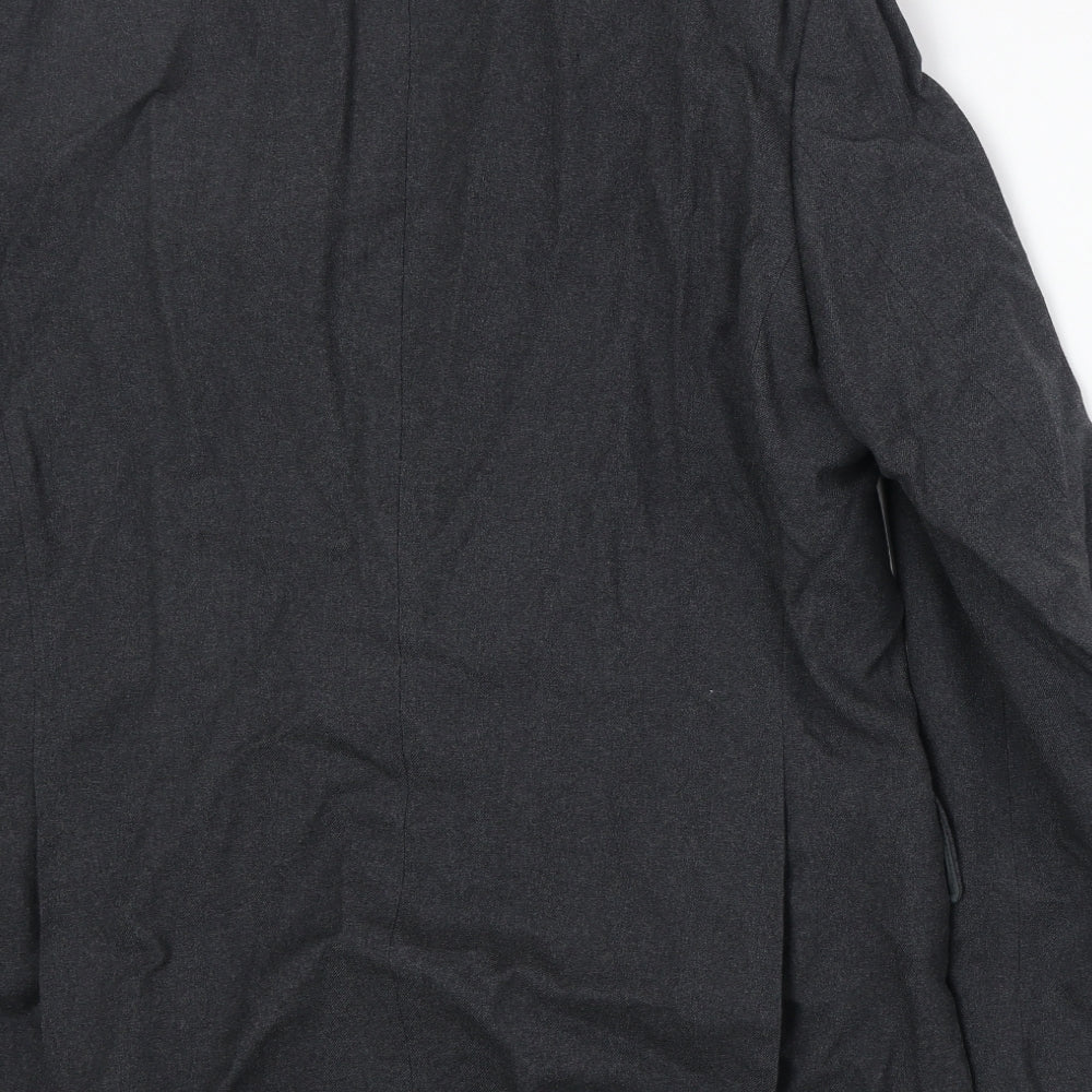 Marks and Spencer Mens Grey Wool Jacket Suit Jacket Size 42 Regular
