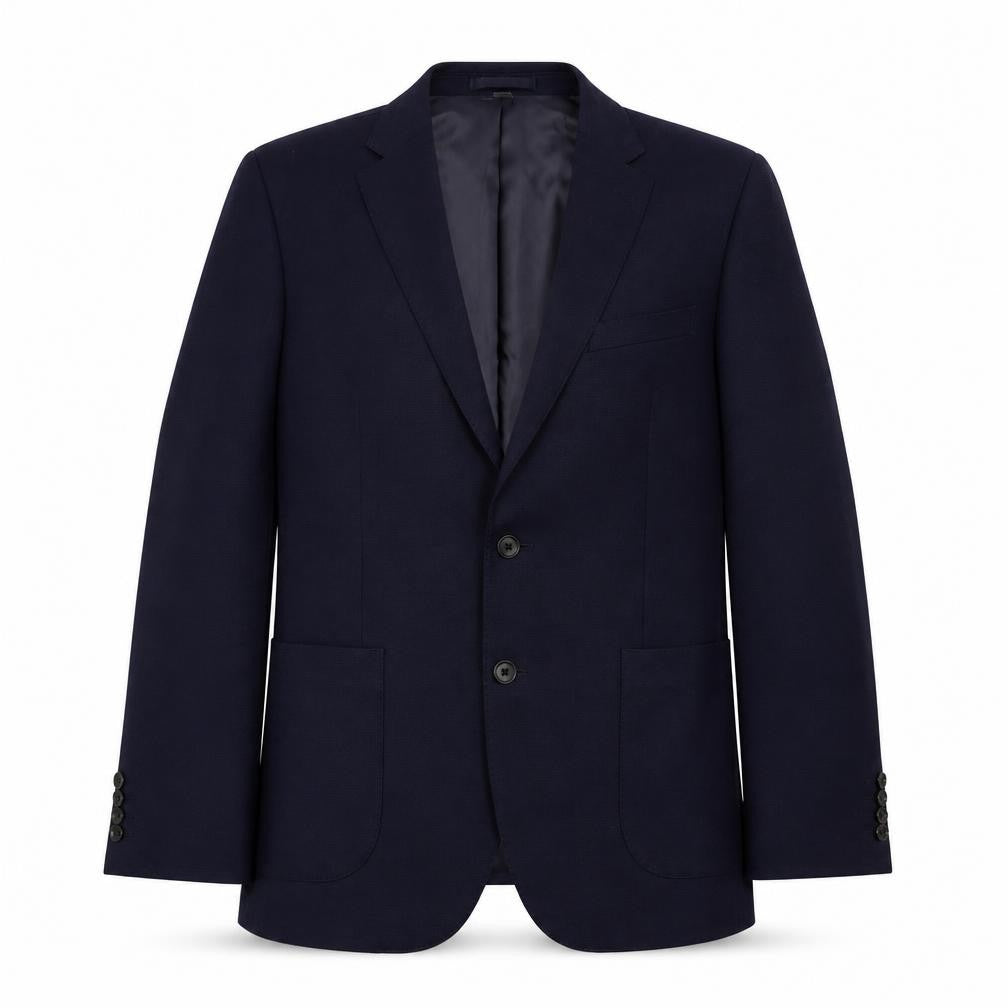 Marks and Spencer Mens Blue Polyester Jacket Suit Jacket Size 40 Regular