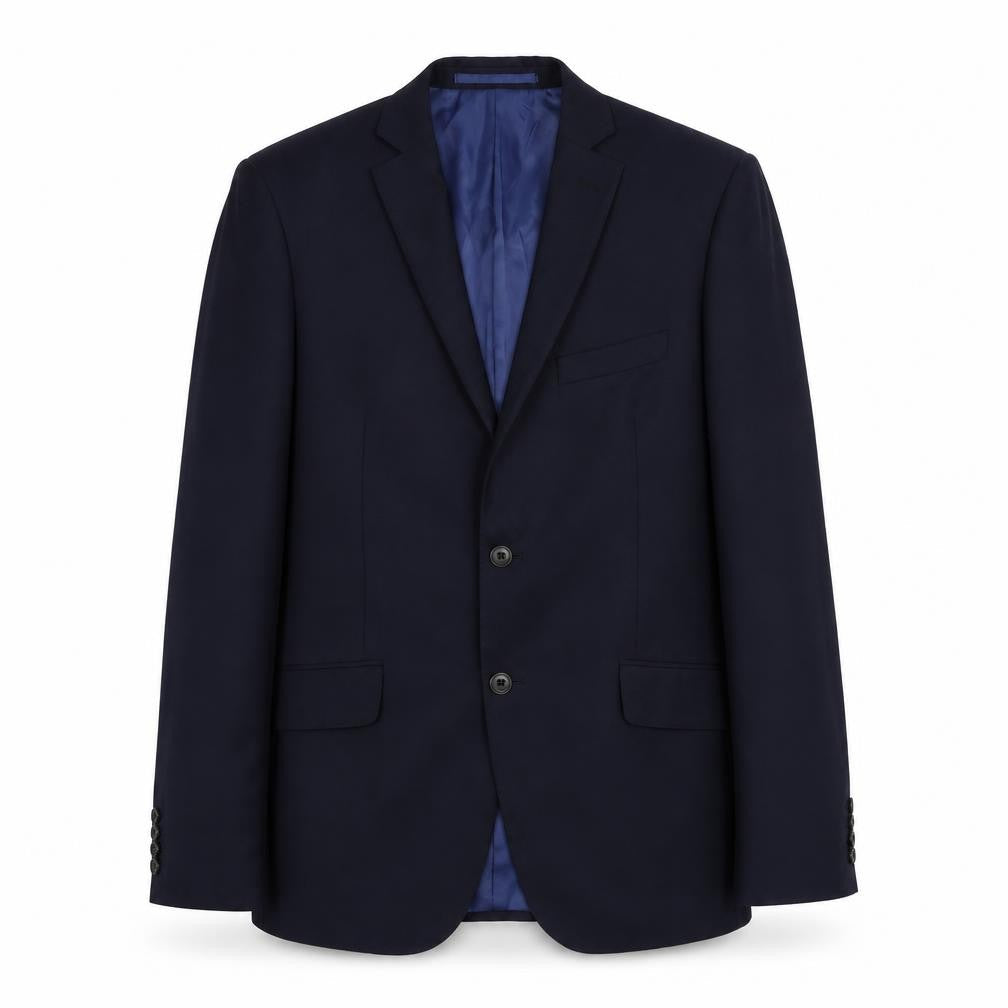 Marks and Spencer Mens Blue Wool Jacket Suit Jacket Size L Regular
