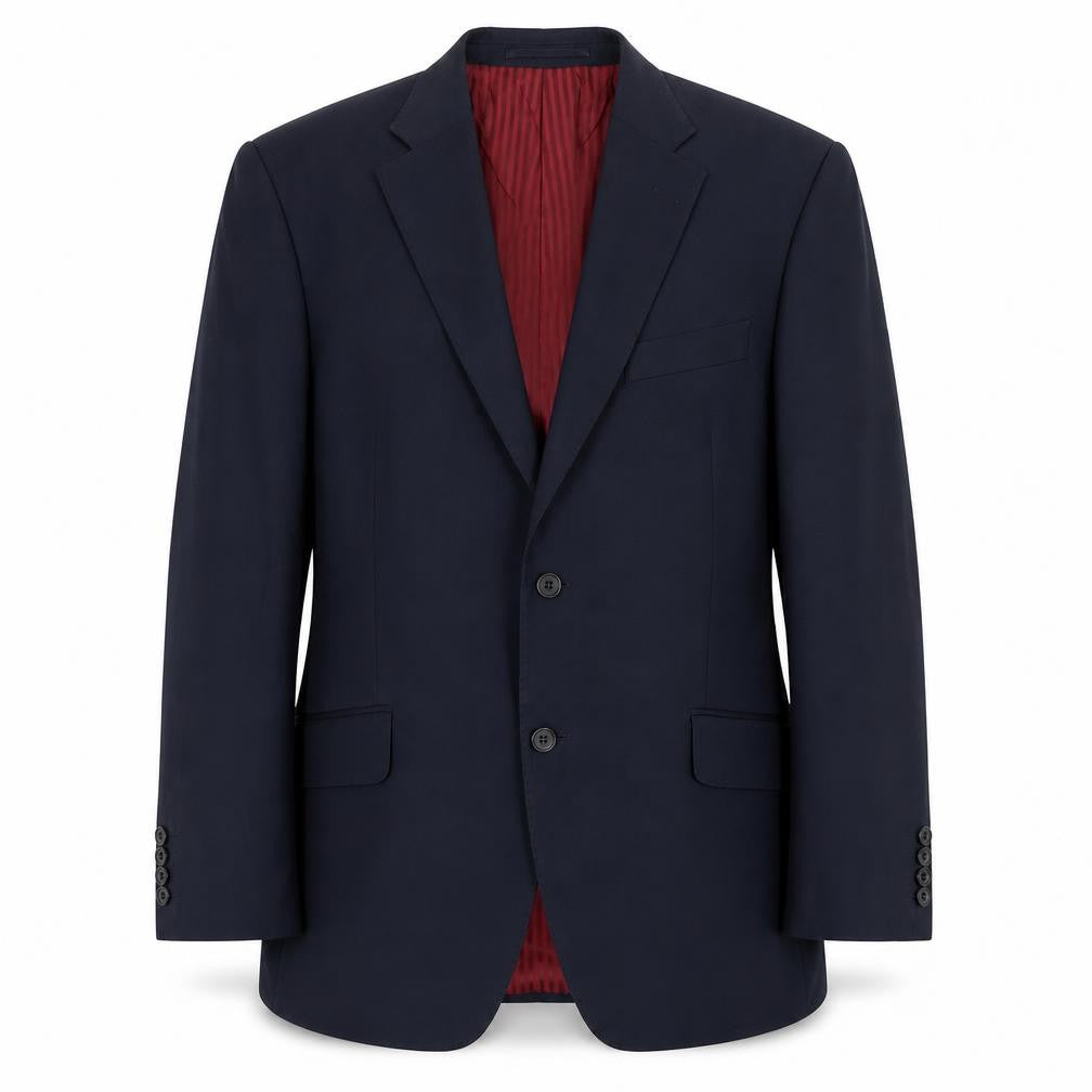 Marks and Spencer Mens Blue Wool Jacket Suit Jacket Size 38 Regular