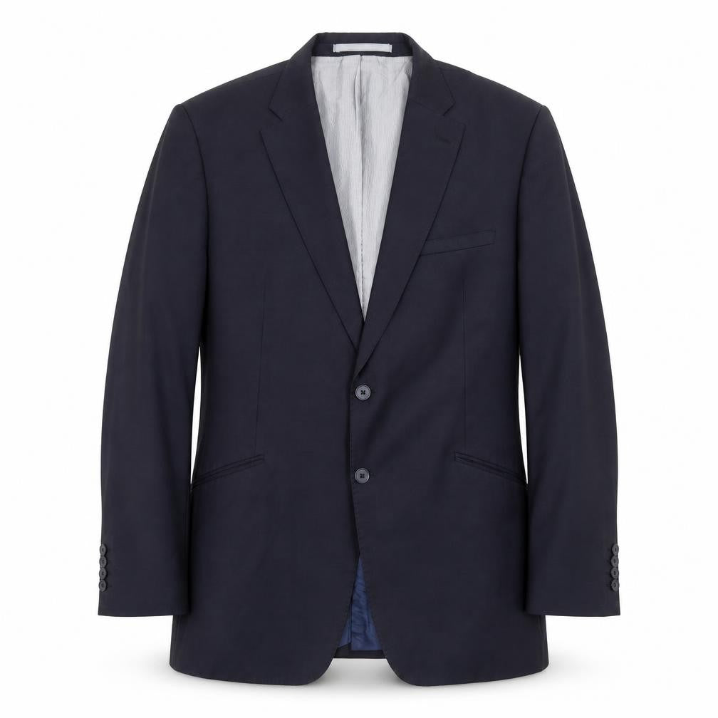Marks and Spencer Mens Blue Wool Jacket Suit Jacket Size 44 Regular