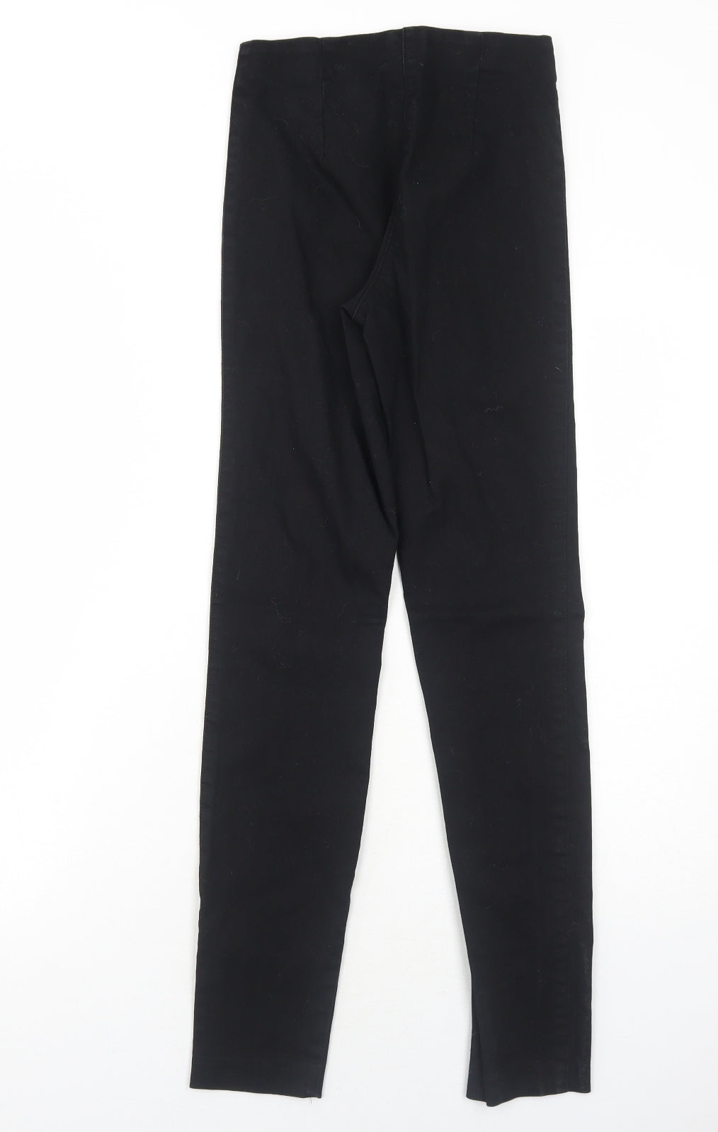 H&M Womens Black Cotton Skinny Jeans Size 4 Regular