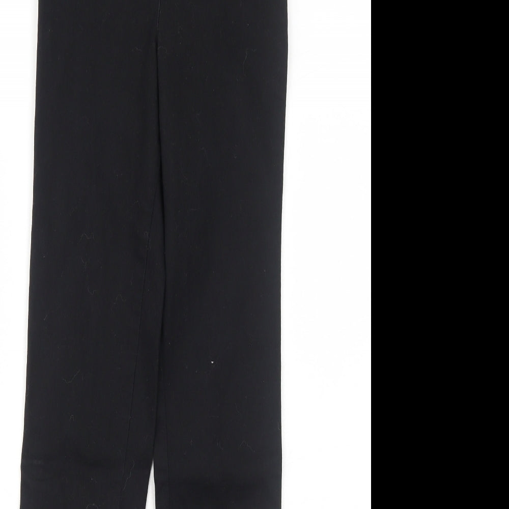 H&M Womens Black Cotton Skinny Jeans Size 4 Regular