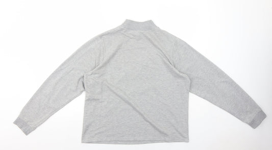 ASOS Womens Grey Polyester Pullover Sweatshirt Size 10 Pullover
