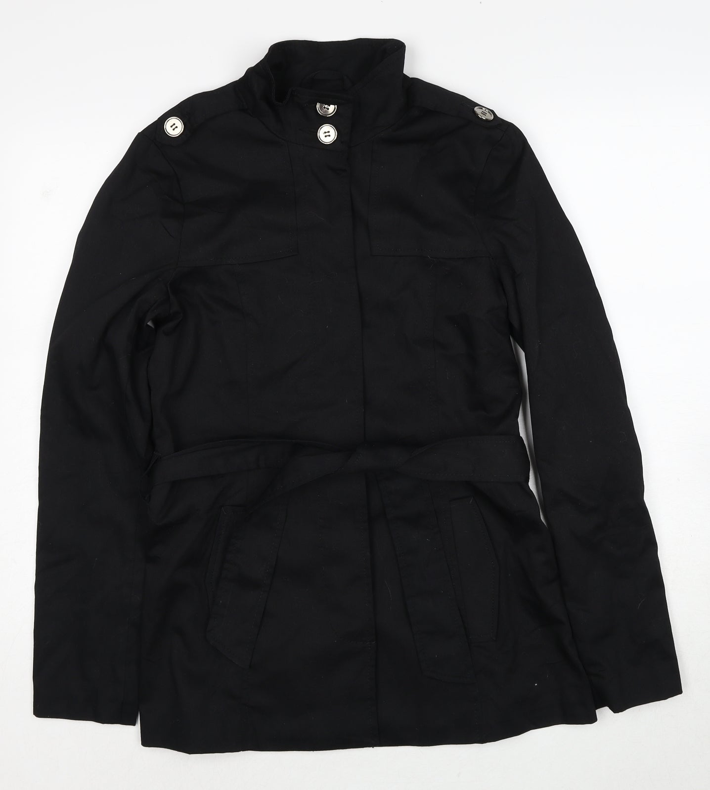 VERO MODA Womens Black Jacket Size S Button