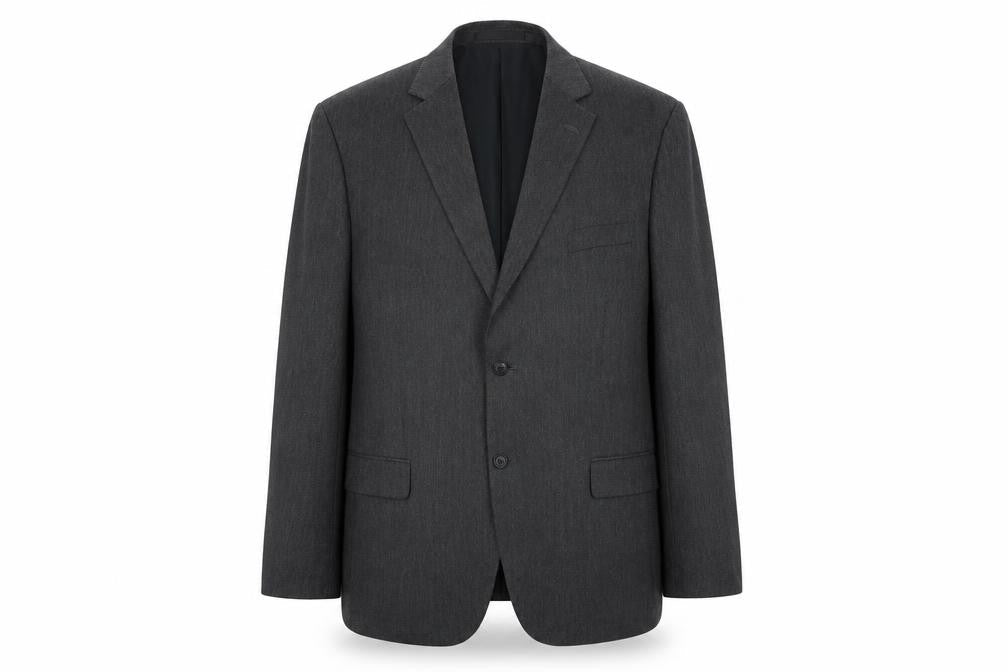 Marks and Spencer Mens Grey Polyester Jacket Suit Jacket Size 46 Regular