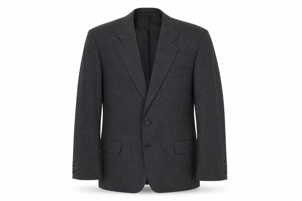 St Michael Mens Grey Polyester Jacket Suit Jacket Size 42 Regular