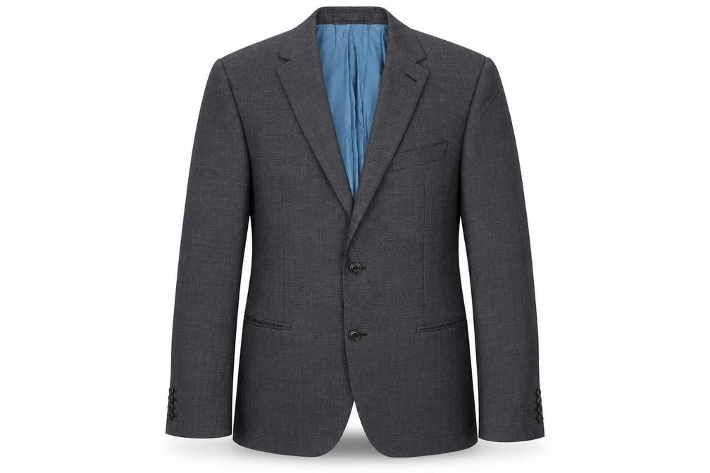 Marks and Spencer Mens Grey Wool Jacket Suit Jacket Size 38 Regular