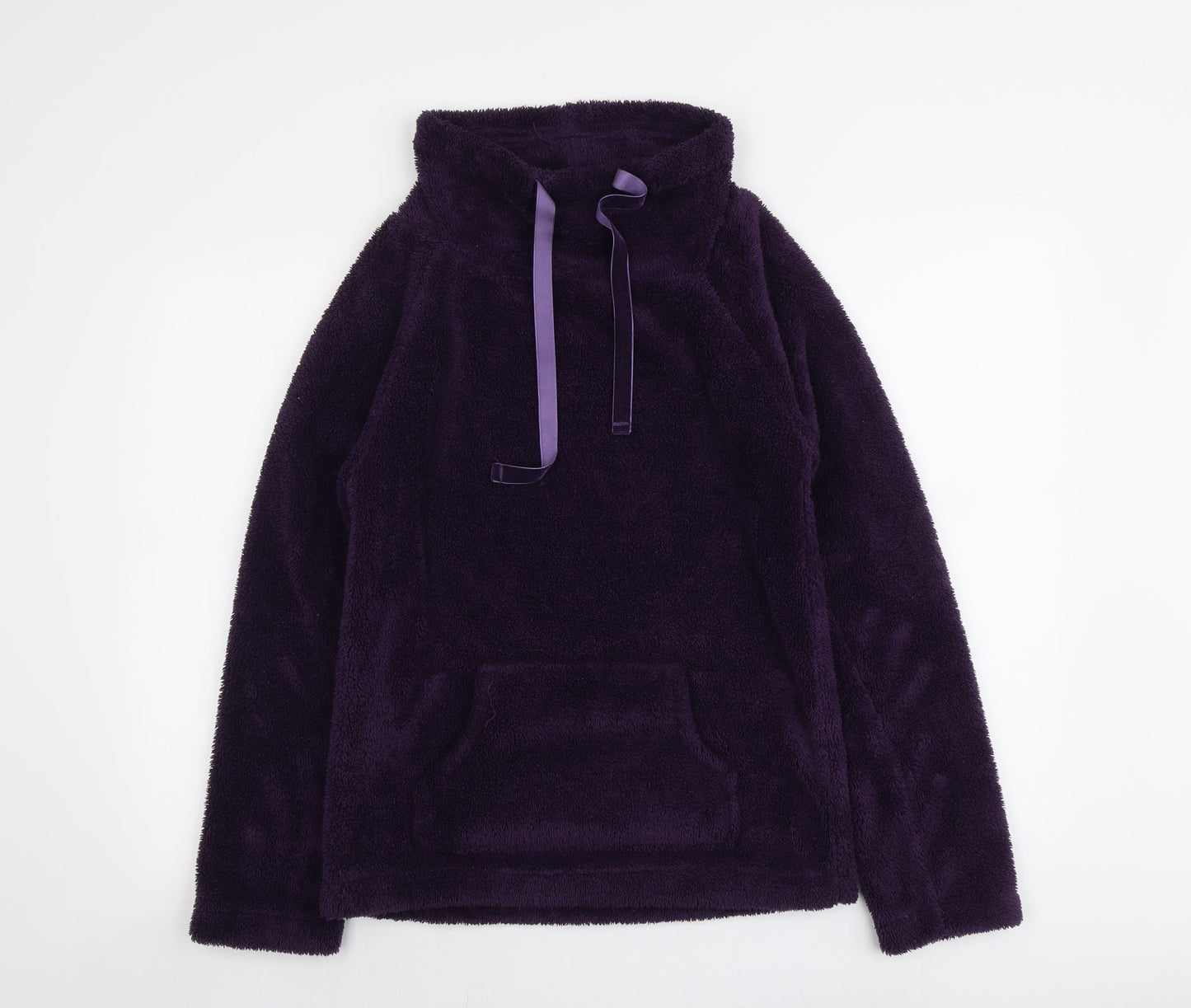 Marks and Spencer Womens Purple Polyester Pullover Sweatshirt Size 8 Pullover