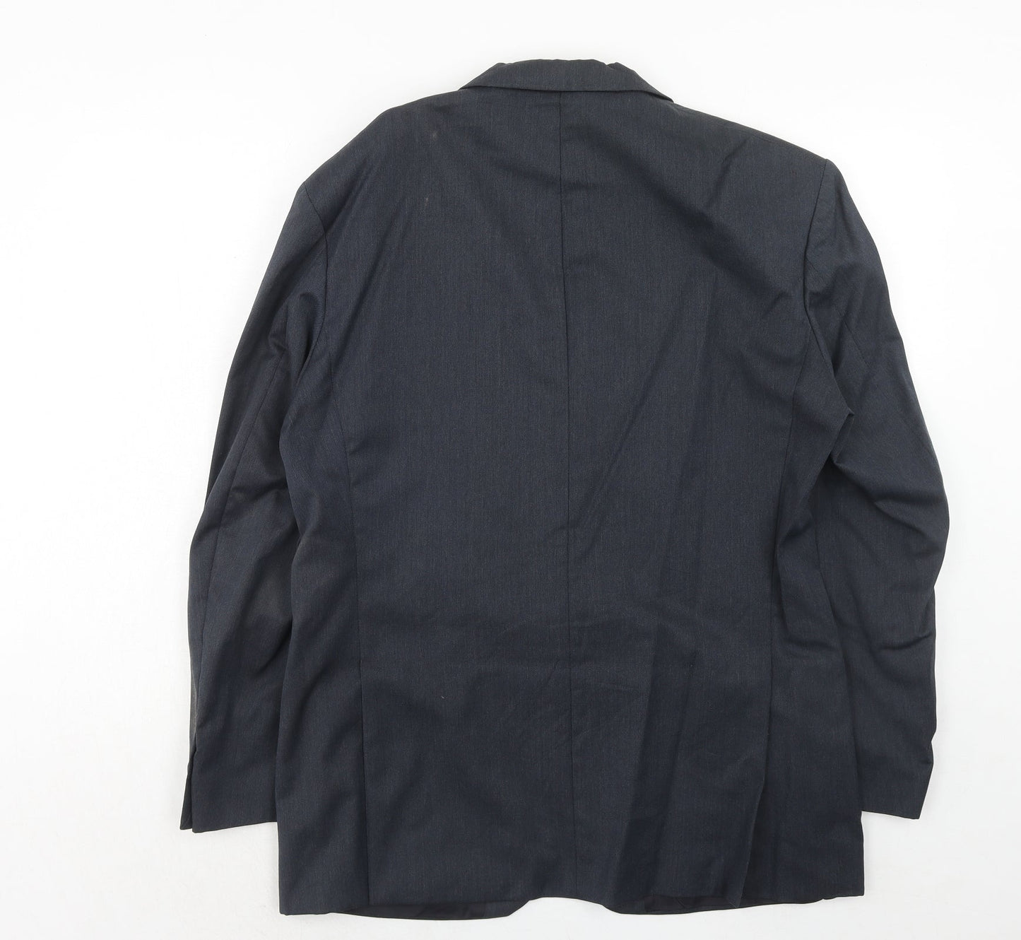 Marks and Spencer Mens Blue Wool Jacket Suit Jacket Size 40 Regular