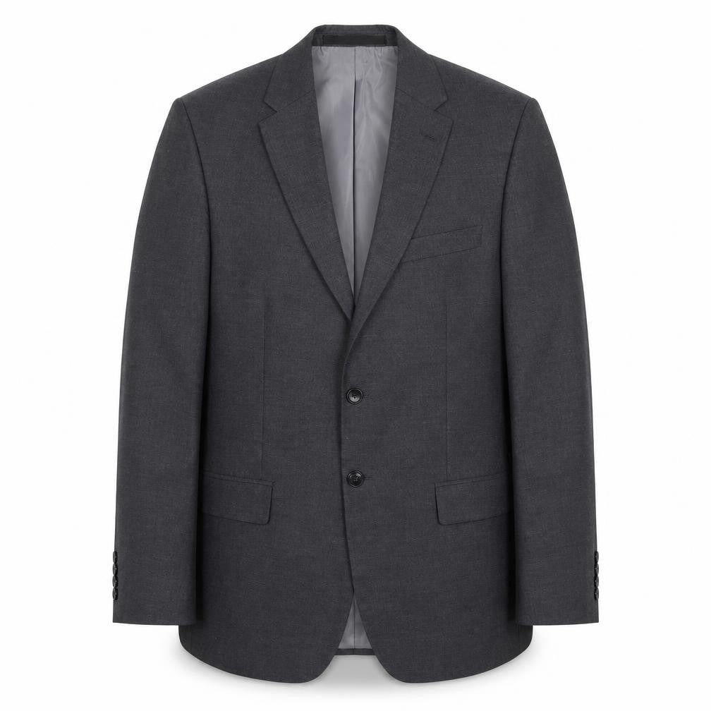 Marks and Spencer Mens Grey Polyester Jacket Suit Jacket Size 38 Regular