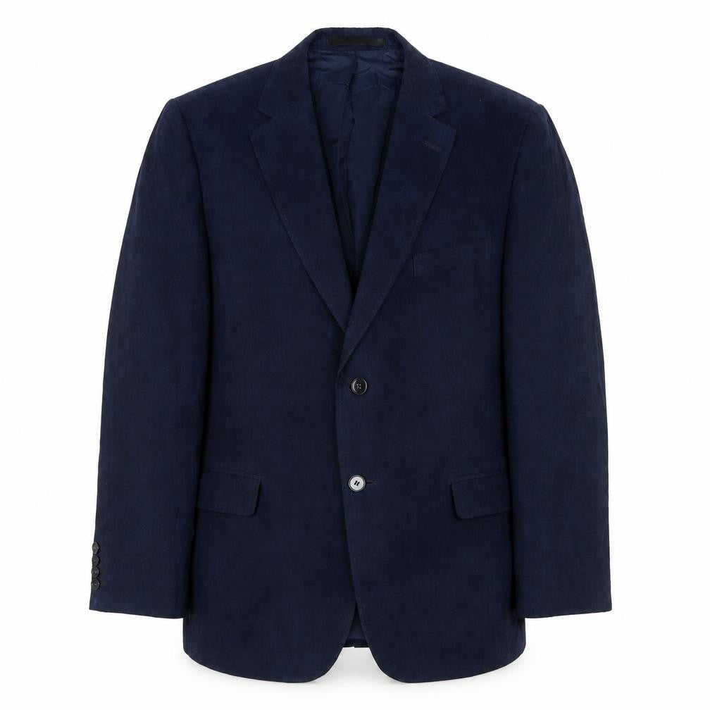 Marks and Spencer Mens Blue Polyester Jacket Suit Jacket Size 42 Regular