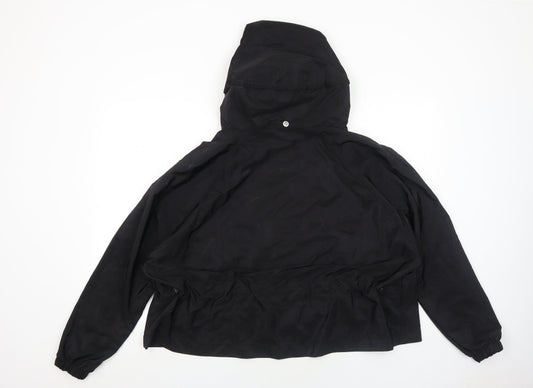 New Look Womens Black Jacket Size M Zip