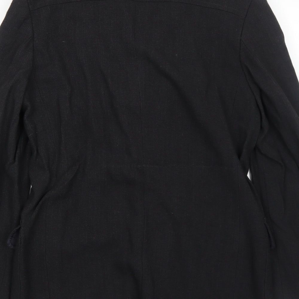Angelo Litrico Mens Grey Viscose Jacket Suit Jacket Size 38 Regular